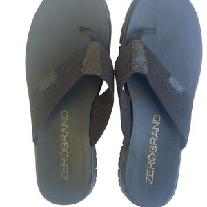 Cole Haan Black ZERØGRAND Men's Flip-Flops